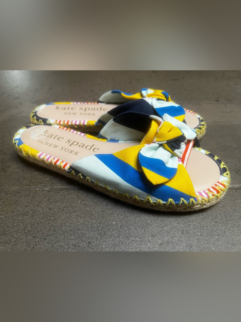 Kate Spade New York Saltie Shore slide sandals size 6.5 - Picture 3 of 5